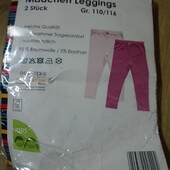 Комплект леггинсов, лосин на девочку . из Германии.110-116,останнній