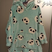 Худи халат плюшевое