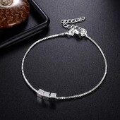 Нежный браслет, стерлинговое серебро