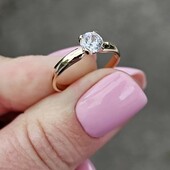 Класична золота каблучка