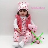 Вінілова лялька Reborn 48 cm