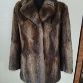 Шубка з натурального хутра.Спинки ондатри.
