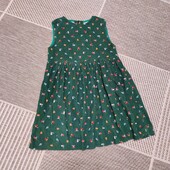 Вельветовий сарафан до гольфа, блузи, тонкої кофтинки (2-3 роки)