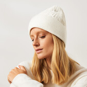 ♕ Якісна жіноча в'язана шапка з вовною від Tchibo (Німеччина) розмір універсальний