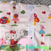 Детский флисовый двойной плед- одеяло