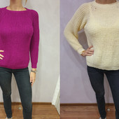Стильные двухсторонние свитера ручной вязки, оверсайс,один на выбор