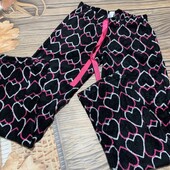 Плюшевые пижамные штаны размер С