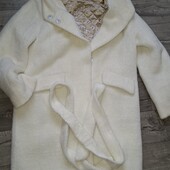 Пальто 48р, кепка+ мітенки