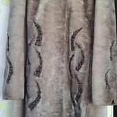 Шуба из мутона