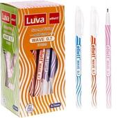 Масляні ручки Luva Ellott ET2109 сині (набір 10 шт) М'яке письмо