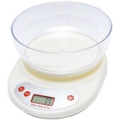 Ваги кухонні електронні ке-1 (5 кг / 1 г). з круглою чашею та функцією тара!