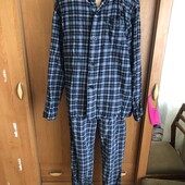 Пижама, комплект, костюм, 100% коттон, L. M&S. в ідеалі