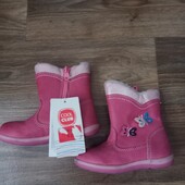 Утеплённые сапожки на девочку 21р.