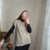 Безрукавка спортивного стилю, Оверсайс, подовжена ❄️