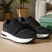 Стильні зручні кросівки тедді з екошкіри на хутрі ,якість супер