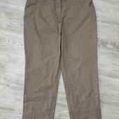 Актуальні бавовняні штани від Cosma, розмір 50/52. Нюанс.