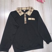 Ідеальний стан.Світшот поло з коміром на зріст 130см.