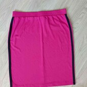 Esmara брендовая стильная юбочка карандаш цвет фуксия размер евро 40/42