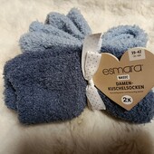 10533Лот 2 пари.Теплі дуже м'які носки Esmara 35/38