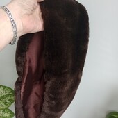 Меховой комплект - опушка на капюшон+ манжеты, эко мутон.