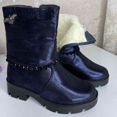 Детские тёплые сапожки на маленьких принцесс