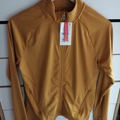 Гірчична спортивна кофта Lefties розмір M, L