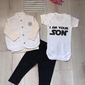 Комплект речей на 3-6місяців.