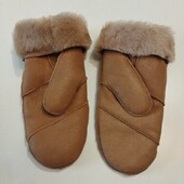 Шкіряні зимові рукавиці Німеччина 7.5