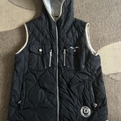 Чорна желетка підліткова