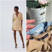 ❄️ Мега крута сукня сорочка від Зара. З поясом