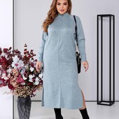 Сукня - светрик Міді, розрізи, в складі шерсть, Прекрасний стан ❄️