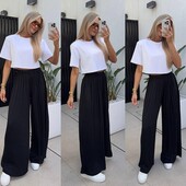 ❤️Широкие штаны палаццо летние ❤️Смотрите мои лоты ❤️