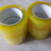 Скотч прозорий 200м (45мм, 50мкм) — надміцний, для пакування