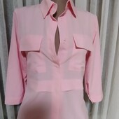 Розпродаж! Ніжна сорочка подовжена по спинці