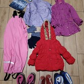 Великий пакет речей на дівчинку на 1.5-4 роки одним лотом