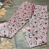 Плюшевые пижамные штаны размер Л