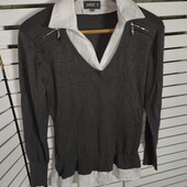 Apricot uk14 джемпер обманка з сорочкою