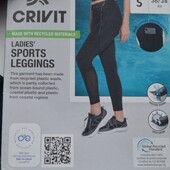 Легінси з вставками "сіточка" Crivit sport s 36\38