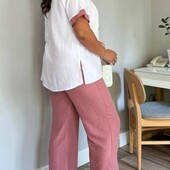 Чудесный лёгкий коттоновый костюмчик р 50/52