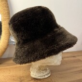 Хутряна панама❤️гіркий шоколад