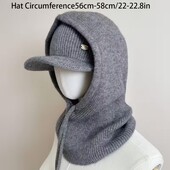 Модный теплый комплект (серый)