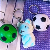 3 шт. Фомовые брелки