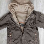 Palomino брендовая деми куртка + худи 2 в 1 на рост 116 см