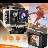 Екшн камера Full HD 1080P — Спортивна камера з аквабоксом