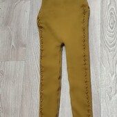Теплі легінси на плюші 5-6років