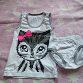 Якісний комплект дитячої білизни. р. 92-98