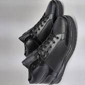 Розпродаж Зимові шкіряні кросівки хайтопи черевики 42р 28см ботинки зима на хутрі