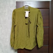 Новая брендовая красивая вискозная блуза р.18.