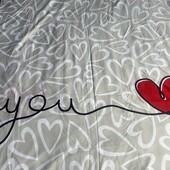 Новий комплект постільної білизни підковдра 135*200 та 1 наволочка 70*70 дефект