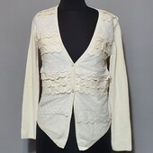 ❣️Кардиган вставки замінник шкіри